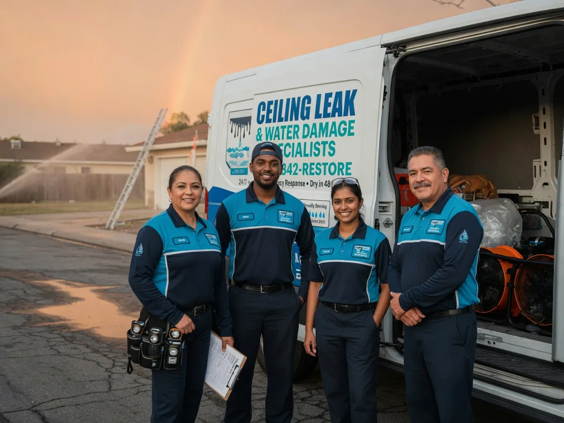 Ceiling Leak Cleanup company in Hansboro, ND